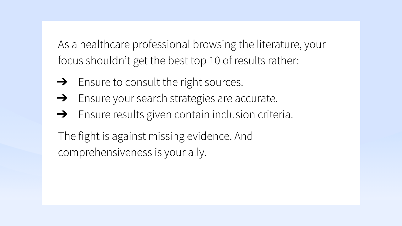 Why Pharmacovigilance should use comprehensive search over Google 🔍