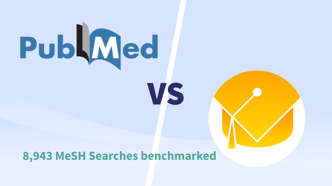 8,943 MeSH terms ⚕️ benchmarked: PubMed vs PapersHive